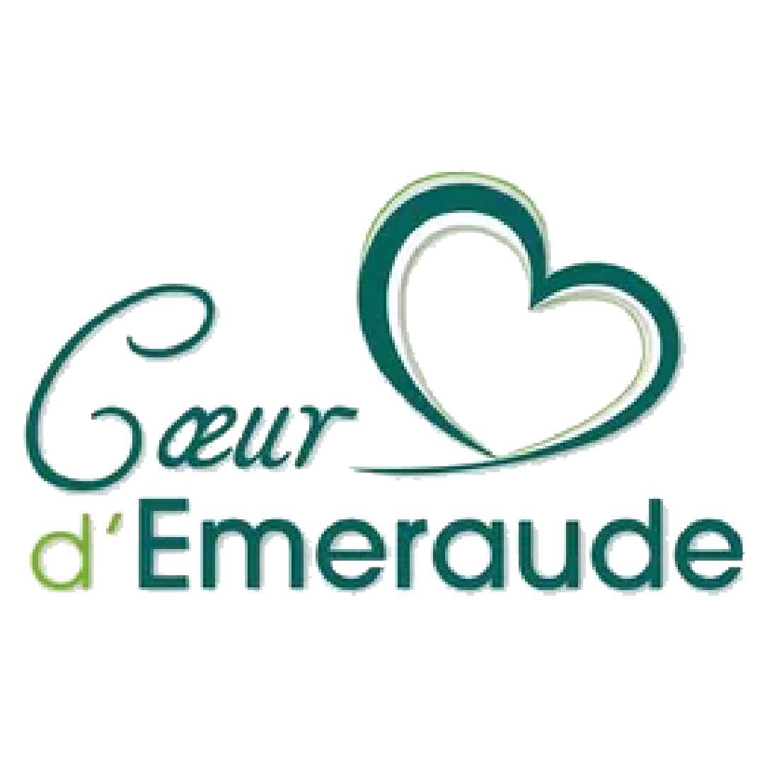 Logo de Cœur d'émeraude, site internet de Isabelle Dubeau, maitre reiki et énergéticienne à Lanton, en Gironde.